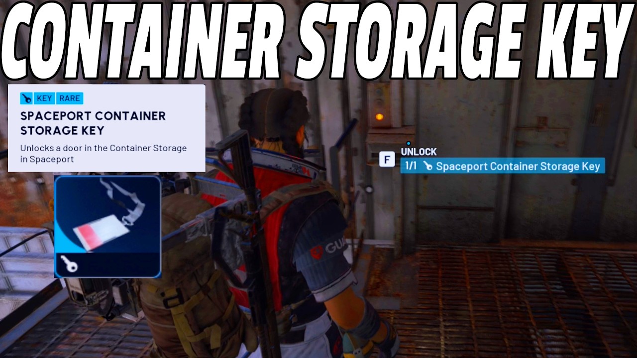 SPACEPORT CONTAINER STORAGE KEY LOCATION GUIDE - Arc Raiders