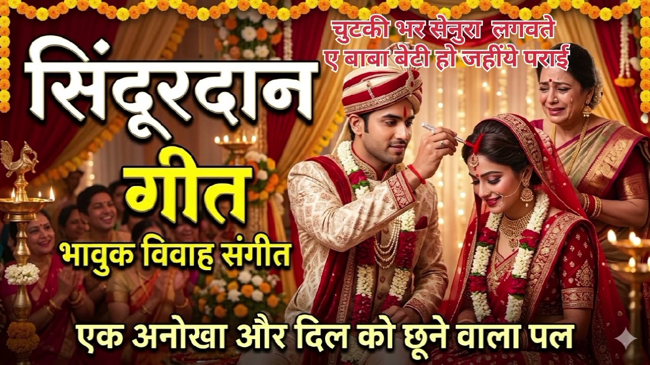 चुटकी भर सेनुरा लगवते ए बाबा बेटी हो जहिए पराई | Chutki Bhar Senura Lagwate Ae Baba | Bhojpuri😭