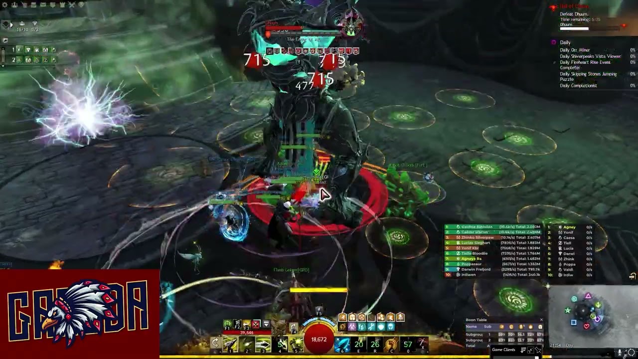 [GRD] Dhuum - Condition Druid Kite - Guild Wars 2 Raids