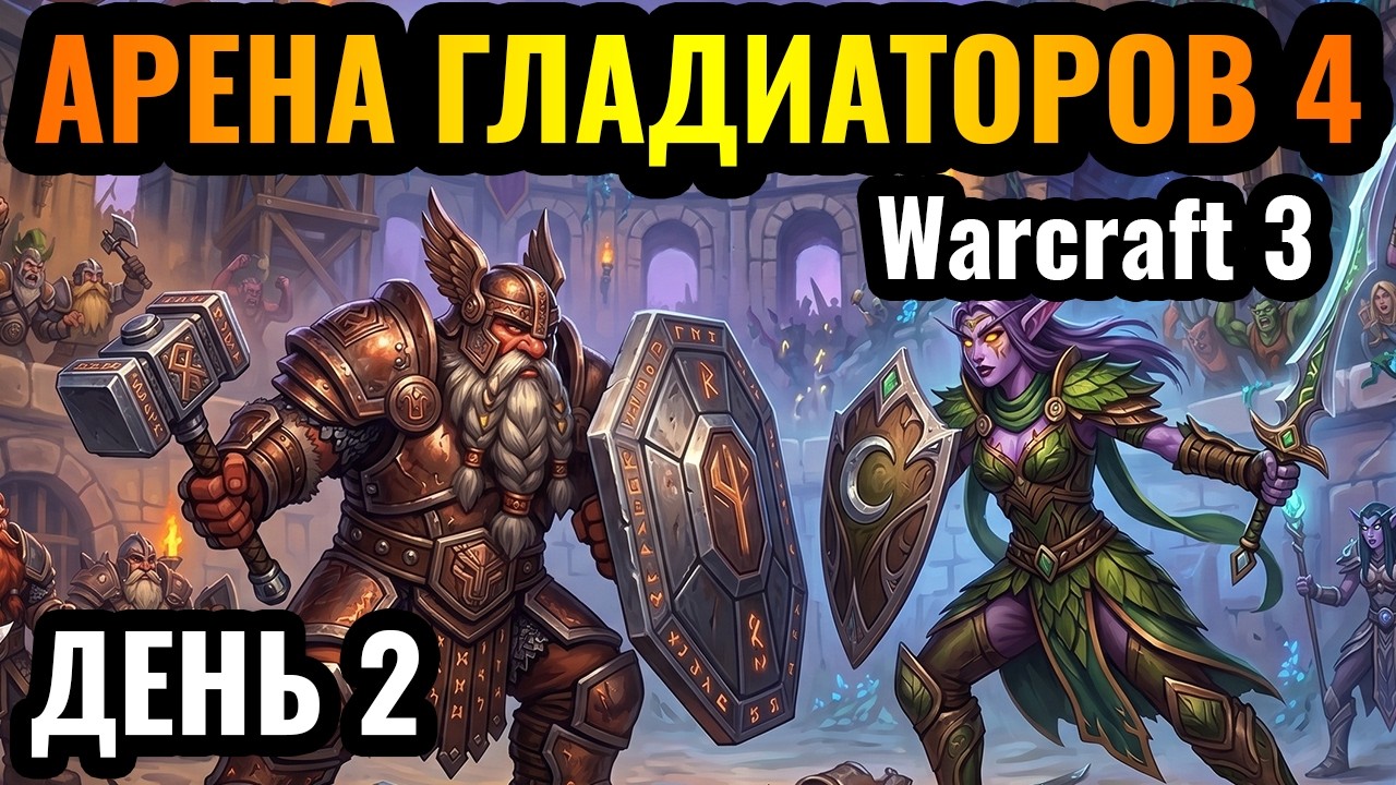 Moon, 120, Kaho: Турнир за $4400. Gladiator Championship Cup 4 в Warcraft 3. День 2