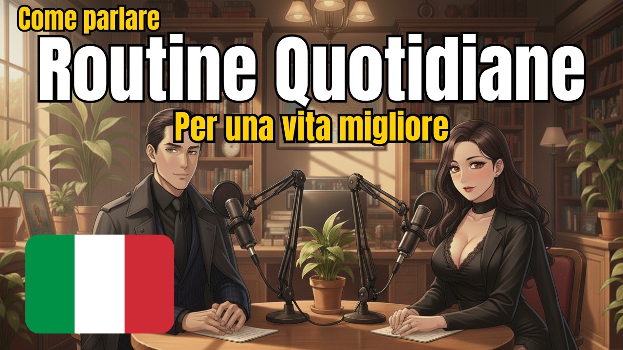 Parla delle routine quotidiane per una vita migliore | Podcast di italiano per conversazioni facili