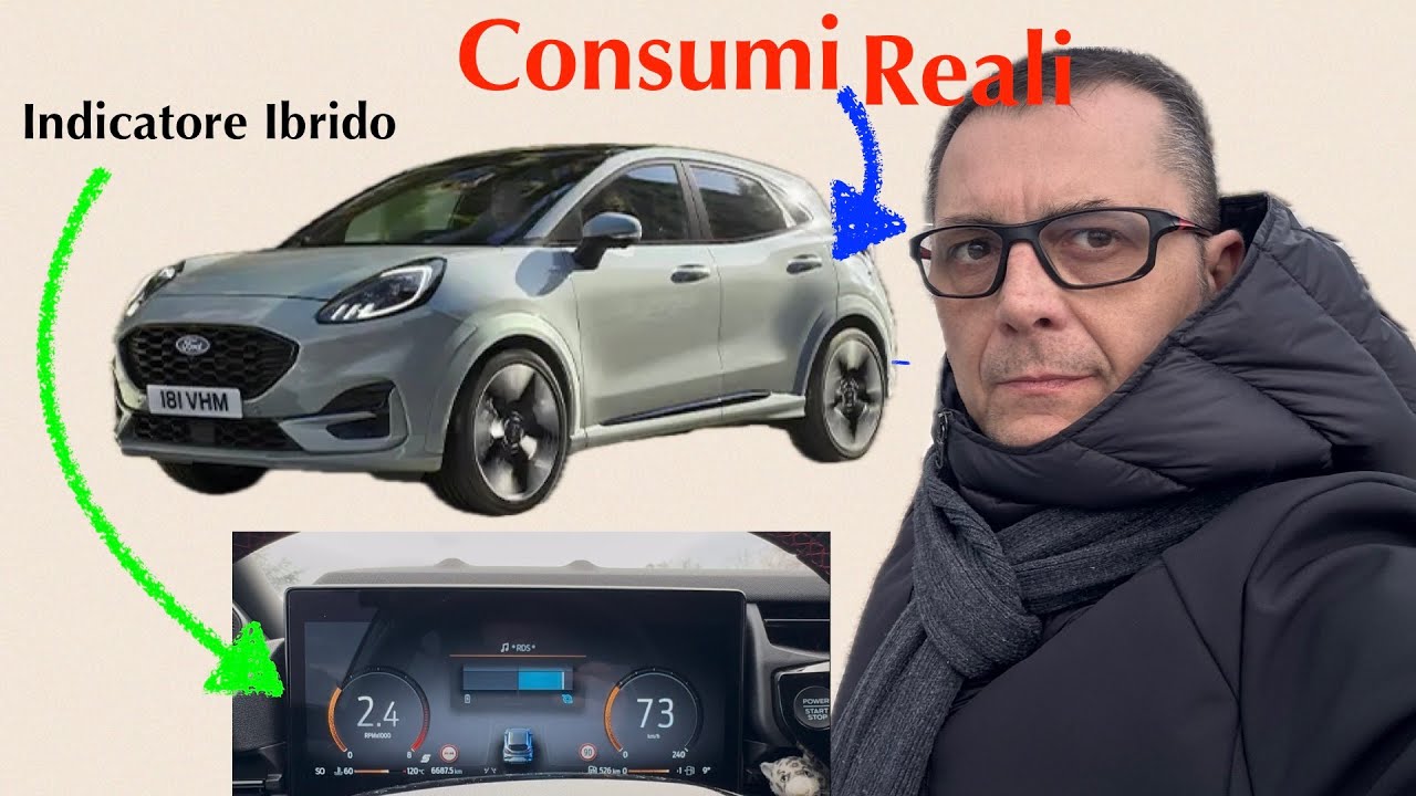 Consumi Reali Ford Puma- indicatore Ibrido