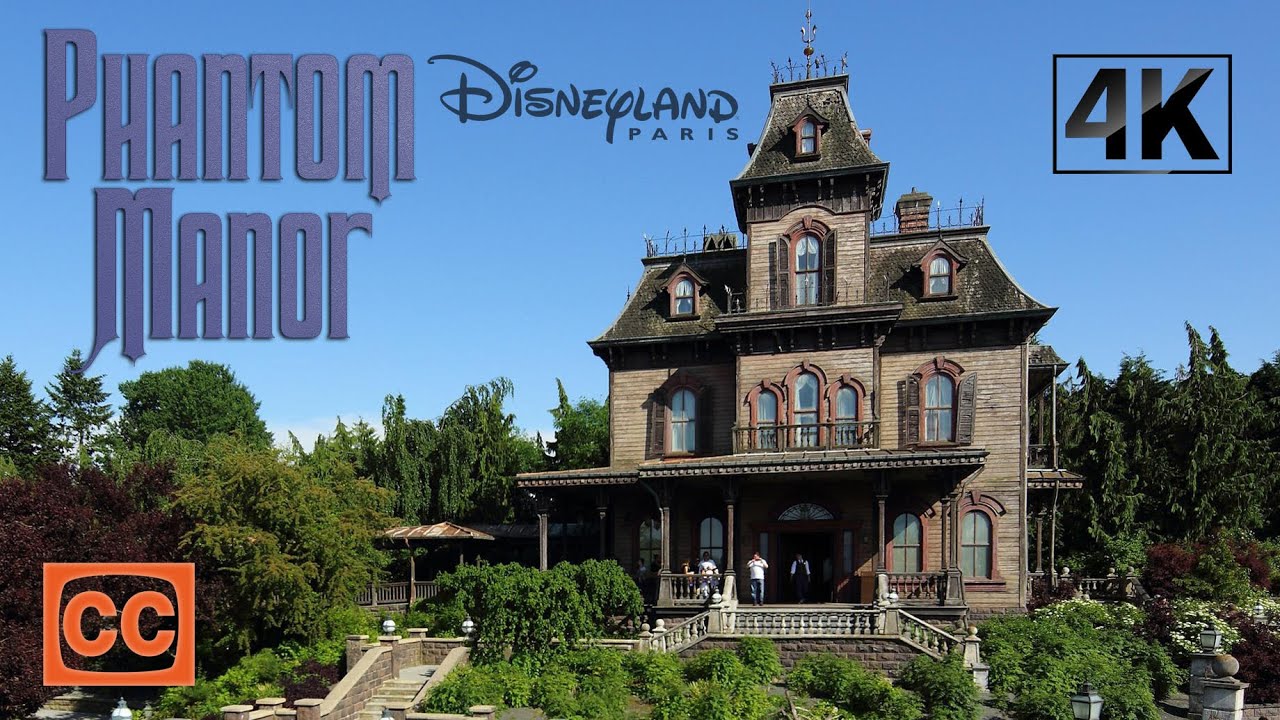 4K Phantom Manor Low Light POV Captions en Disneyland Paris