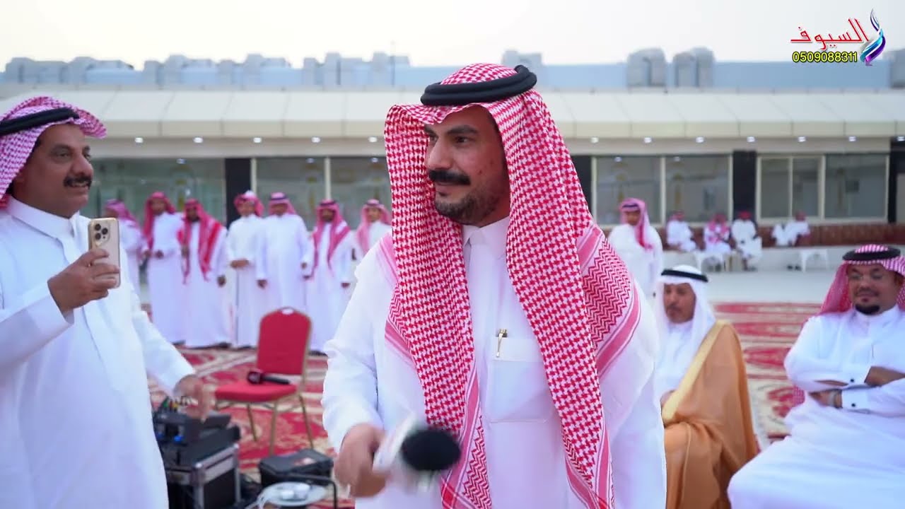ملفى قبايل وشيوخ زهران علا بني مالك عند الشيخ الوقيتي