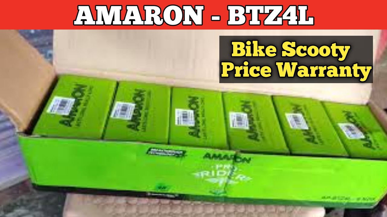 Amaron BTZ4L Review. Amaron Bike Scooty Prince Warranty पता करें। Best Bike Battery in India -Obbtek