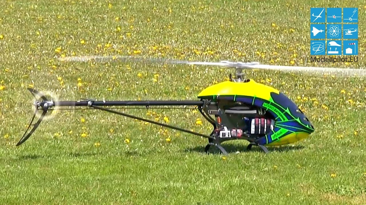 MIKADO LOGO 800 XXTREME RC MODEL HELICOPTER 3D ACTION FLIGHT BVM BERLIN RAGOW HIMMELFAHRTSFETE 2016