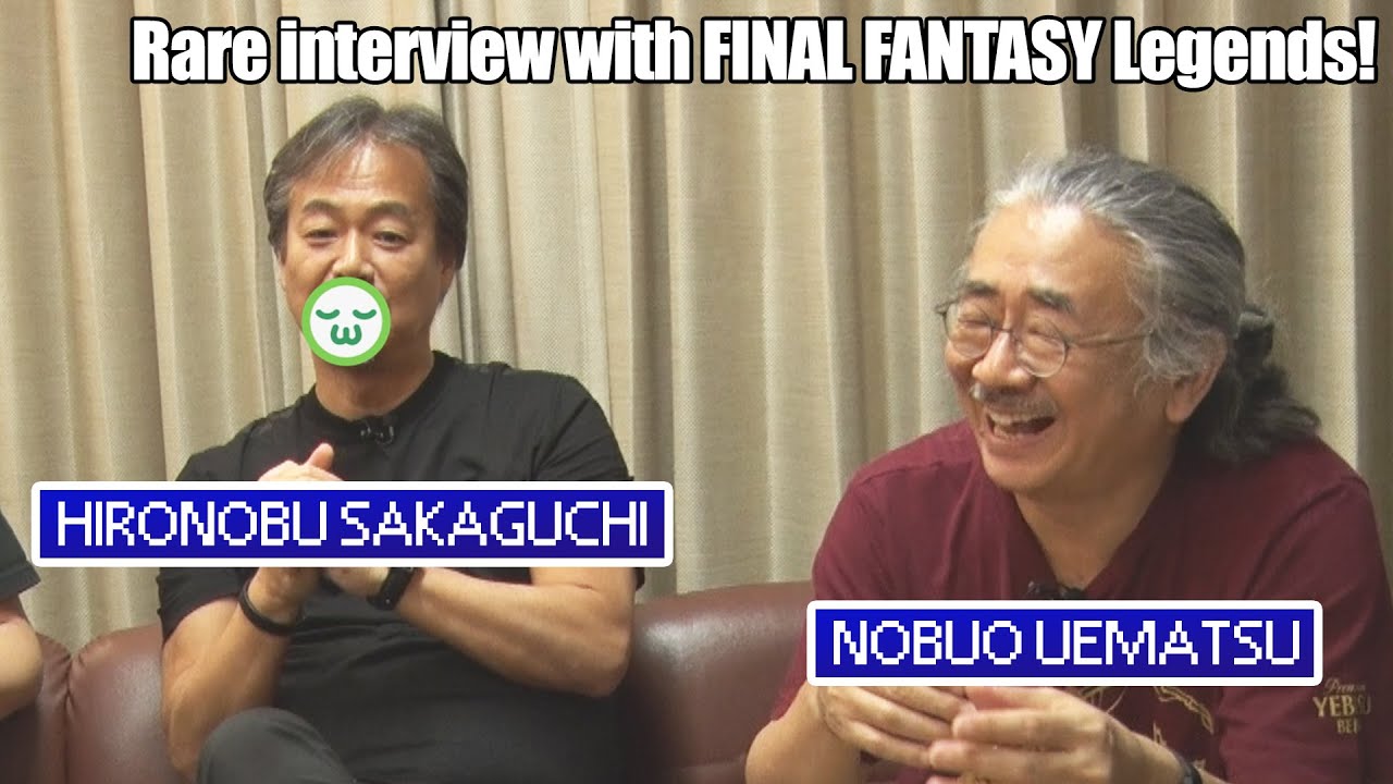 Talking Cruise ships, Bra's and FINAL FANTASY with NOBUO UEMATSU & HIRONOBU SAKAGUCHI