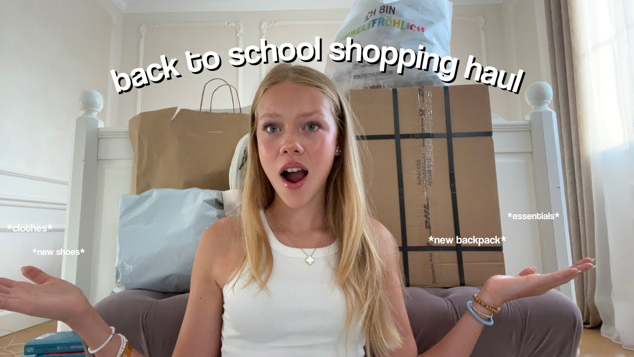 back to school haul 🏫💗 ( neuer Rucksack,Schuhe... )