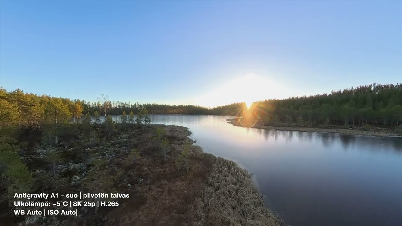 Insta360 Antigravity A1 luontokuvaajan testissä