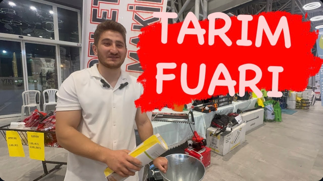 TARIM FUARINDA 1 GENÇ GİRİŞİMCİ
