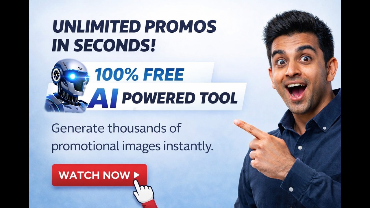Free AI Tool: Generate Thousands of Promo Images Prompts in Seconds! 🚀🔥 #AI #FreeTool #video