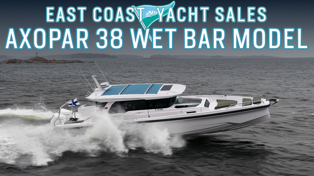 Axopar 38 Wet Bar Walkthrough | Different options on the New 38