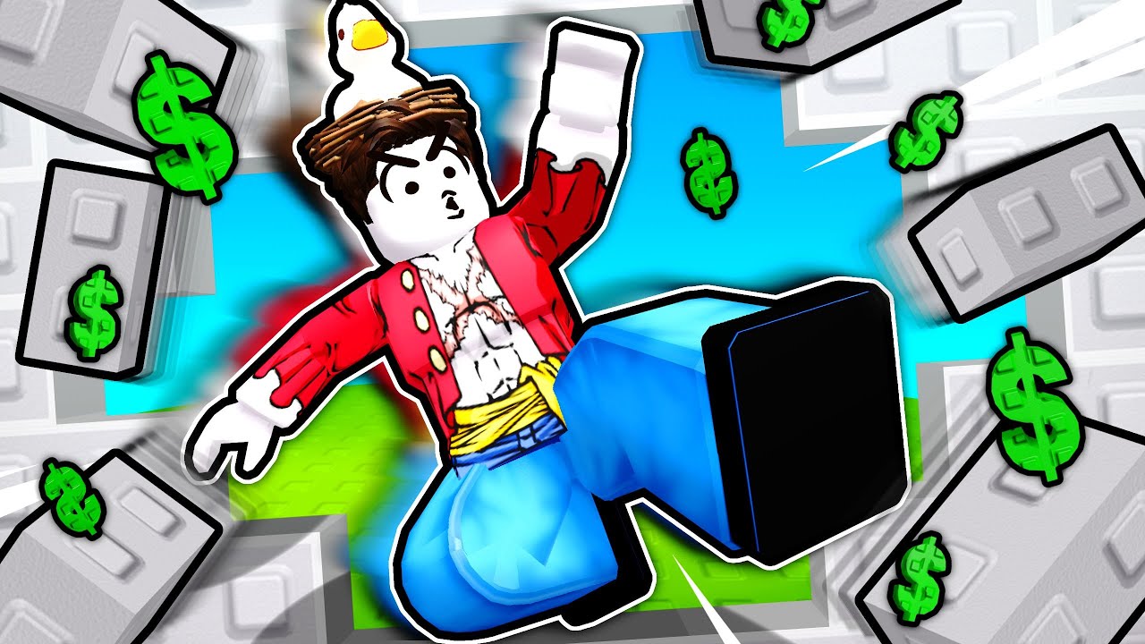 i kicked WALLS to get RICH in Roblox