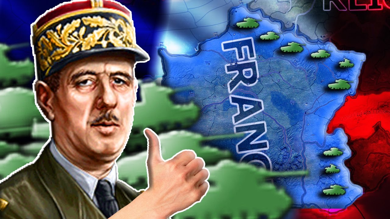 Hearts of Iron IV: Gameplay France FULL Chars... JE RAGE 😭🤣