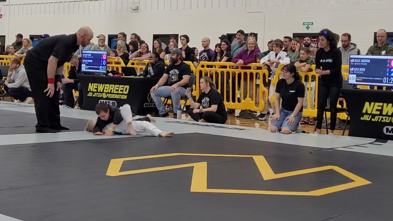luca newbreed march28 3rd match
