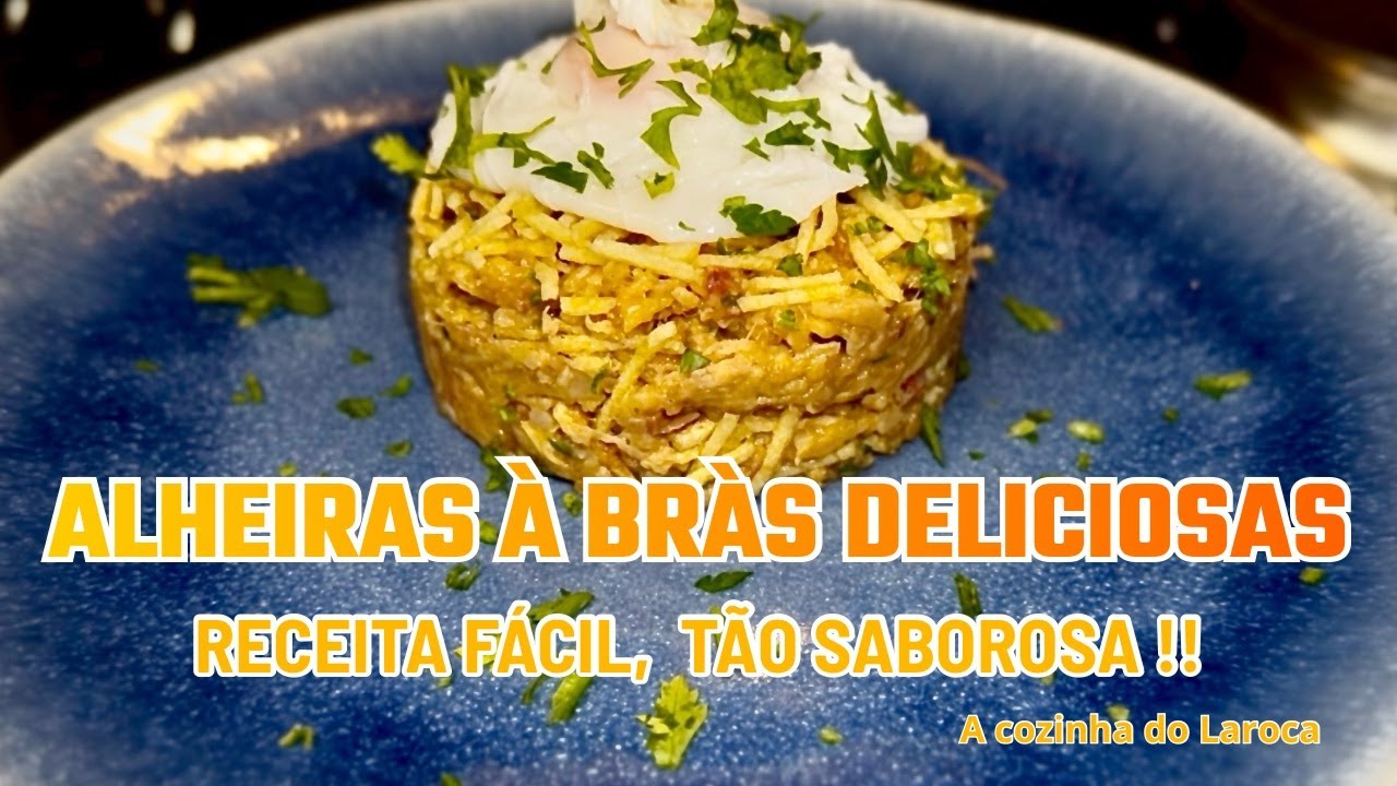 Nunca Fizeste Alheiras Assim! Alheiras à Brás Fáceis e Deliciosas! #alheira #receitadealheira