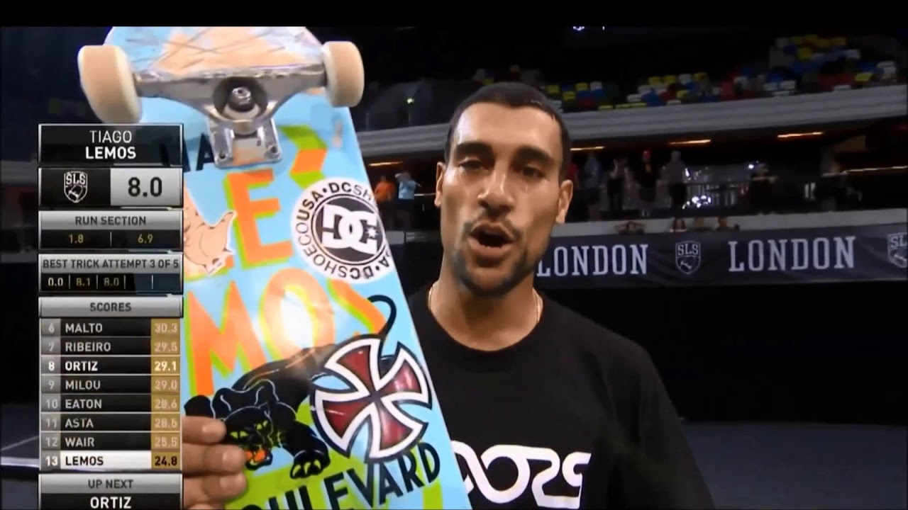 Tiago Lemos SLS knocking off the cobwebs - prelims & finals