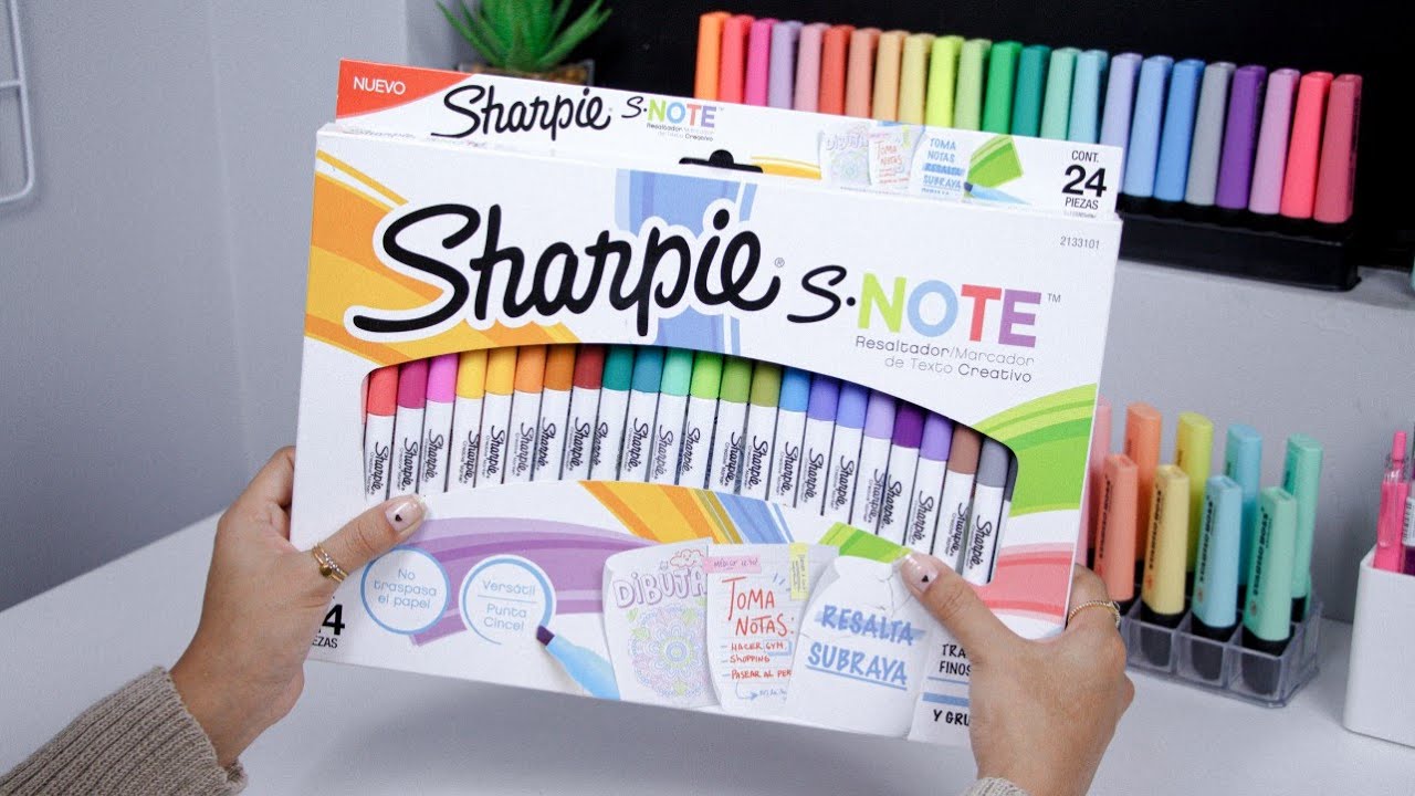 SHARPIE S NOTE | ¿Serán buenos resaltadores o es más de lo mismo? | unacraftermás