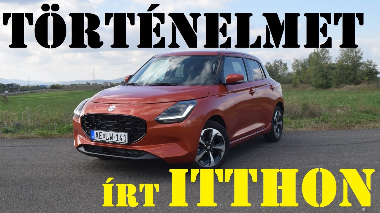 Suzuki Swift Hybrid (2024) teszt / Mindenkinek van egy története!