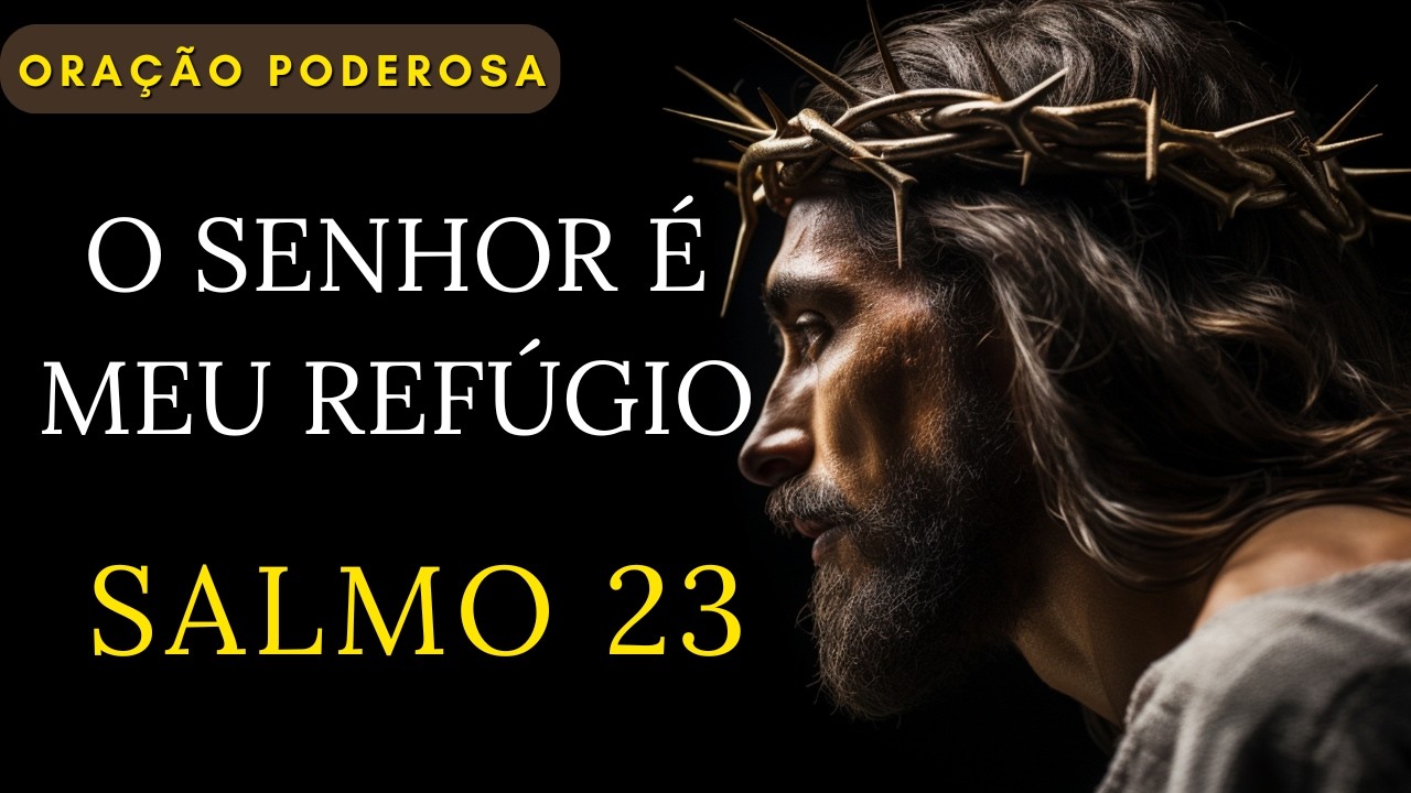 A ORAÇÃO PODEROSA do Salmo 23 Que MUDA TUDO 🙏🏽 Deus Acalmando Seu Coração 🙏🏽
