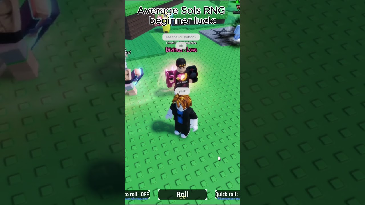 Sols RNG Beginners Luck ☠️💀 #shorts #roblox #solsrng