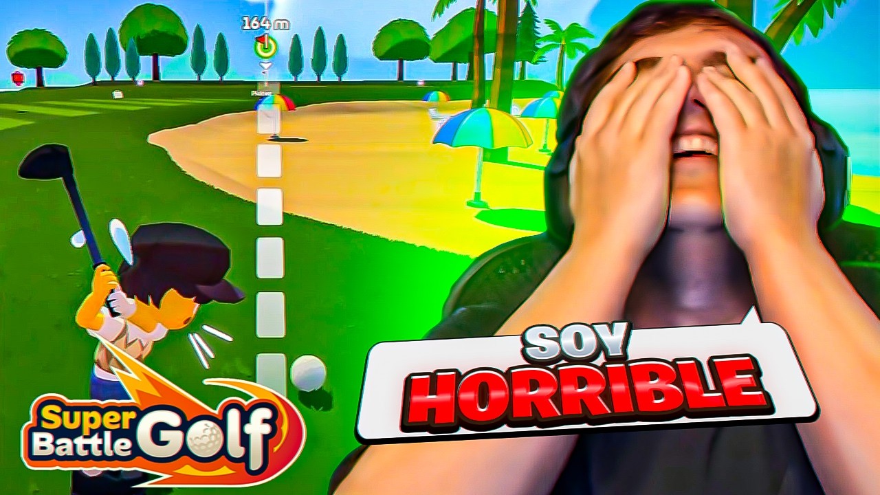 JUGANDO A SER TIGER WOODS CON LOS TOP LOCALES | SUPER BATTLE GOLF