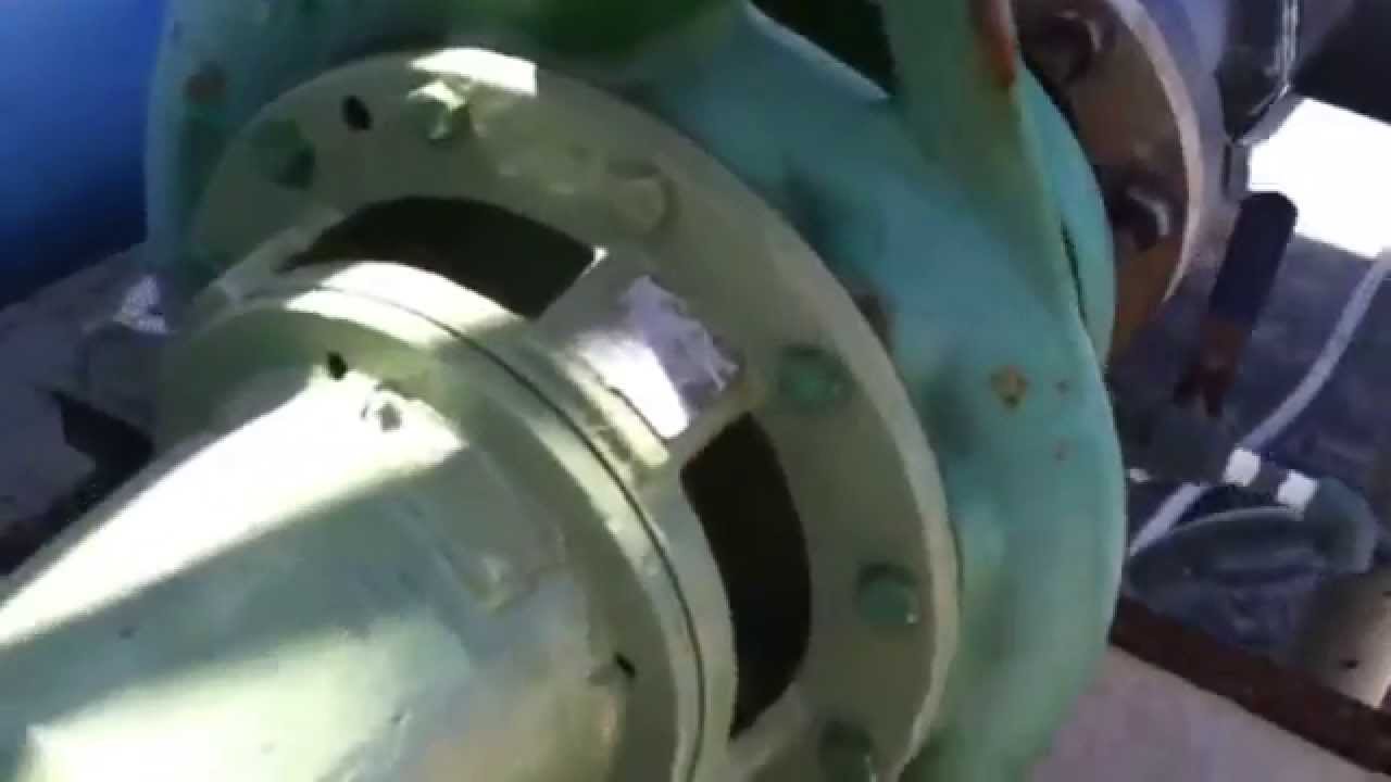 Leaking Cooling Tower Pump Repair