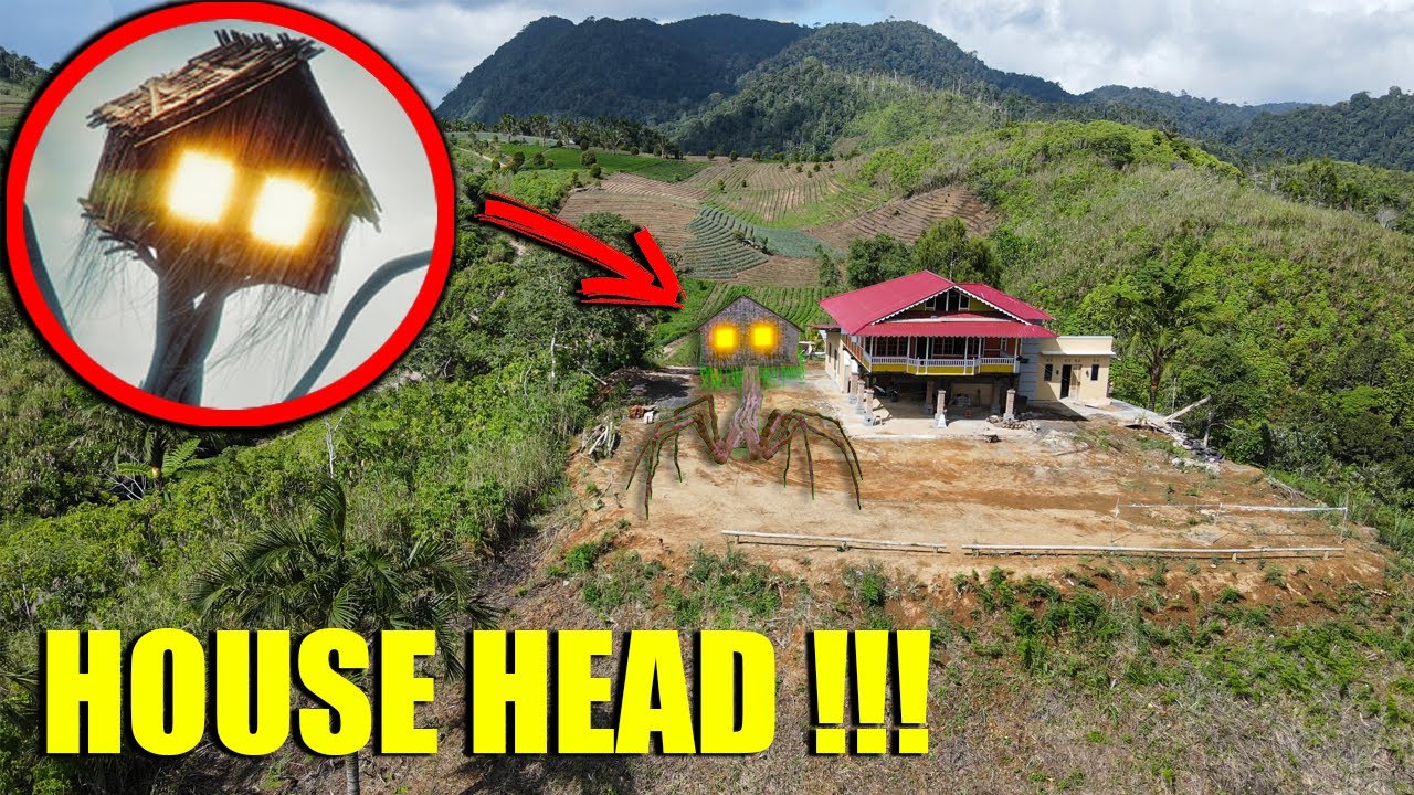 DRONE MEREKAM HOUSE HEAD MUNCUL DI DUNIA NYATA!!!