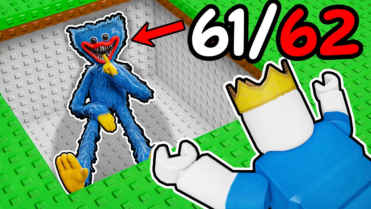Finding ALL 62 POPPY PLAYTIME Characters in Roblox...