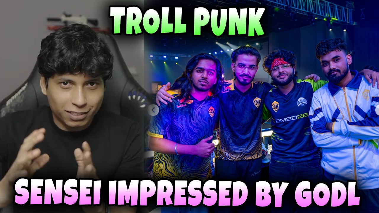SENSEI Impressed by GODL 😎 Troll PUNK 🤣 Sensei SHOCKED by GODL
