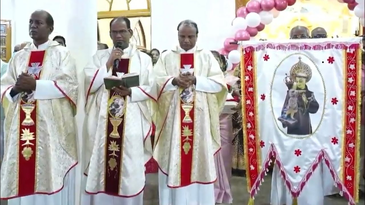 St Antony’s Church ﻿| Appattuvilai | Day 01 | A﻿nnual Feast Mass