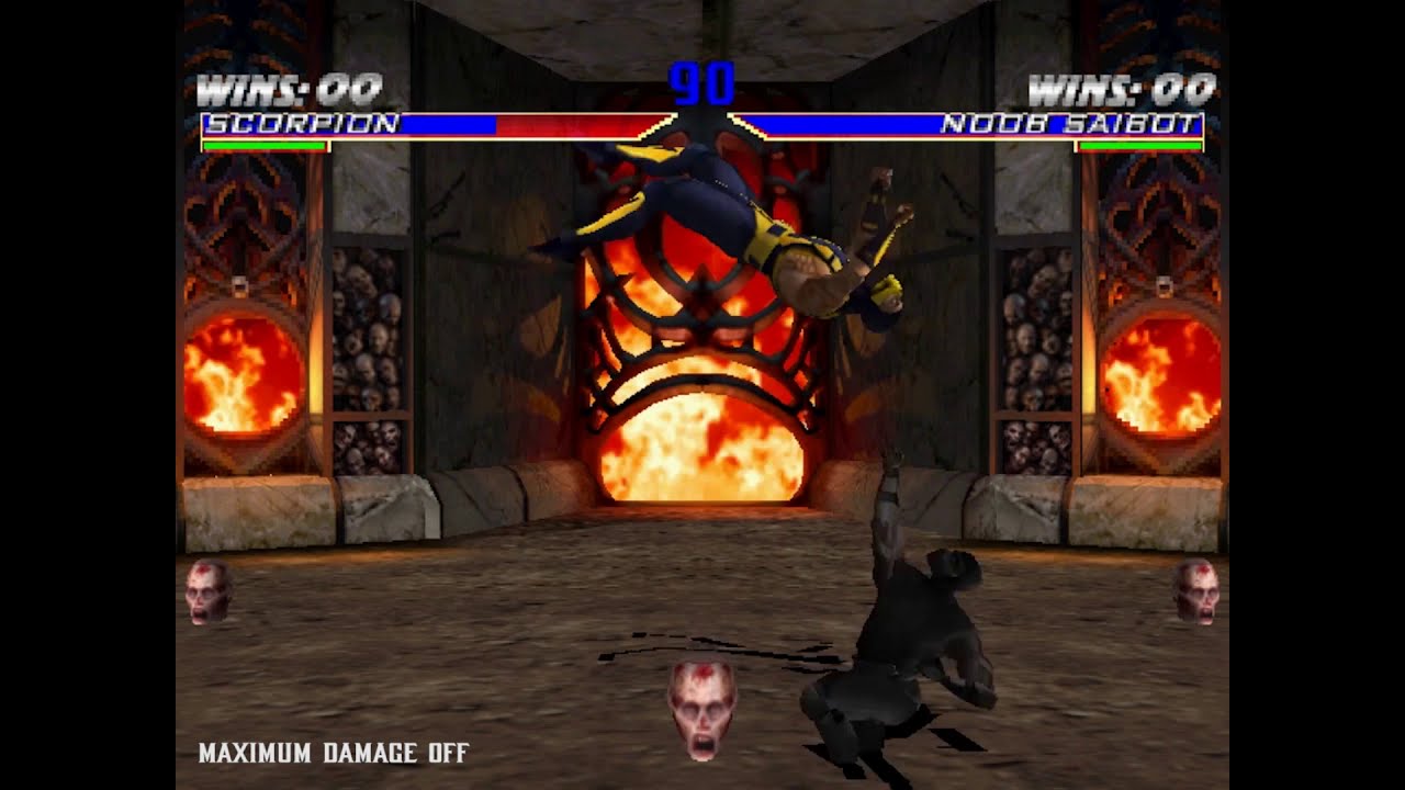Mortal Kombat 4 | Gold - Combo FAQ - Video Guide - Noob Saibot