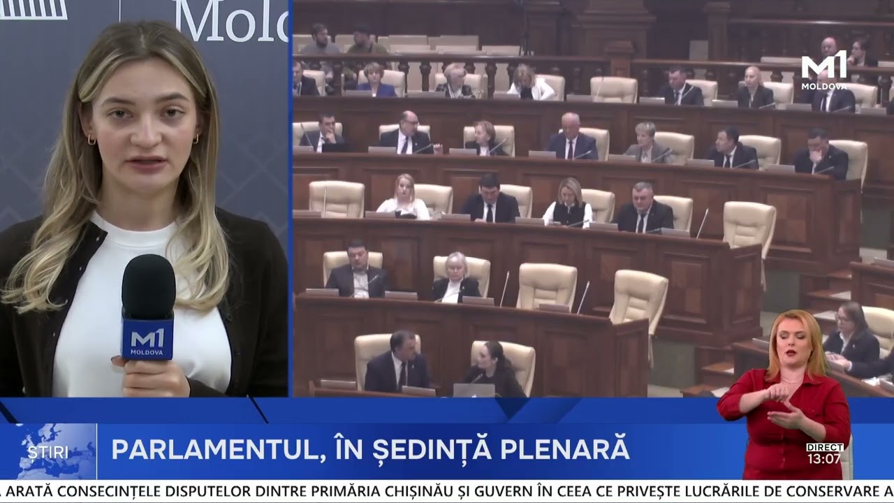 Prima ședință plenară a Parlamentului din acest an: 13 subiecte pe ordinea de zi