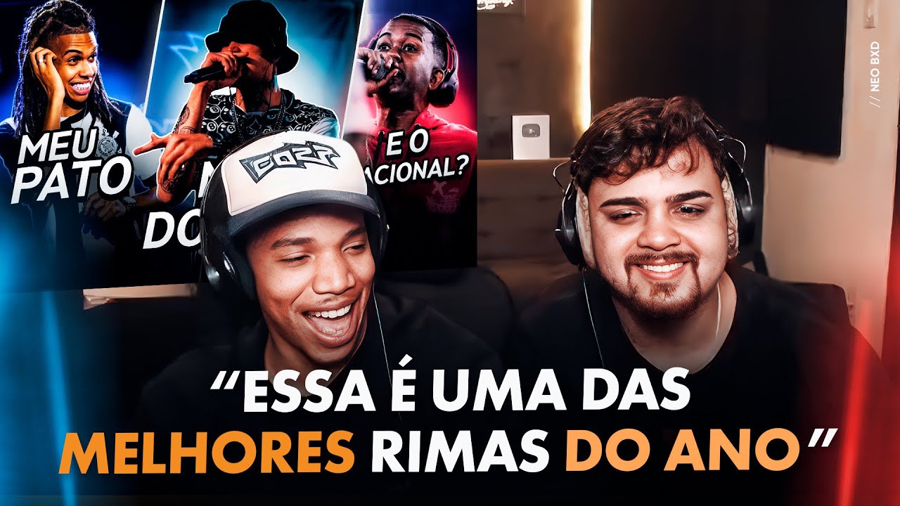 NEO E TORVI RESENHA E REACT 50 MELHORES  RIMAS DE 2025 😂🔥