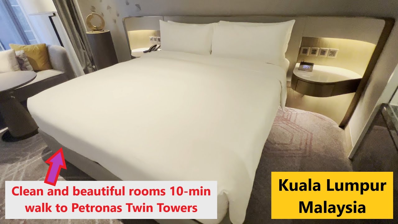 Room Tour: Standard King Room at Crowne Plaza Hotel, Kuala Lumpur City Centre, Malaysia