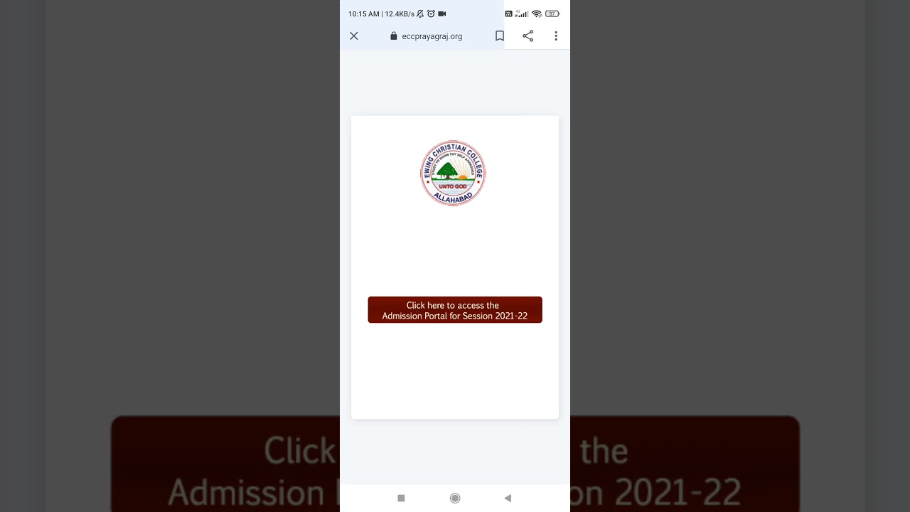 Ewing Christian College ECC Admit Card Released 2021