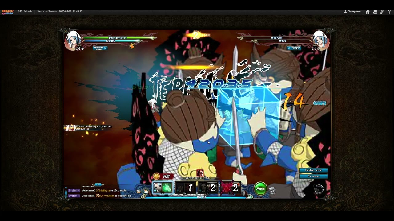 [Naruto Online FR] Tournois (Matsuri Challenge) #548
