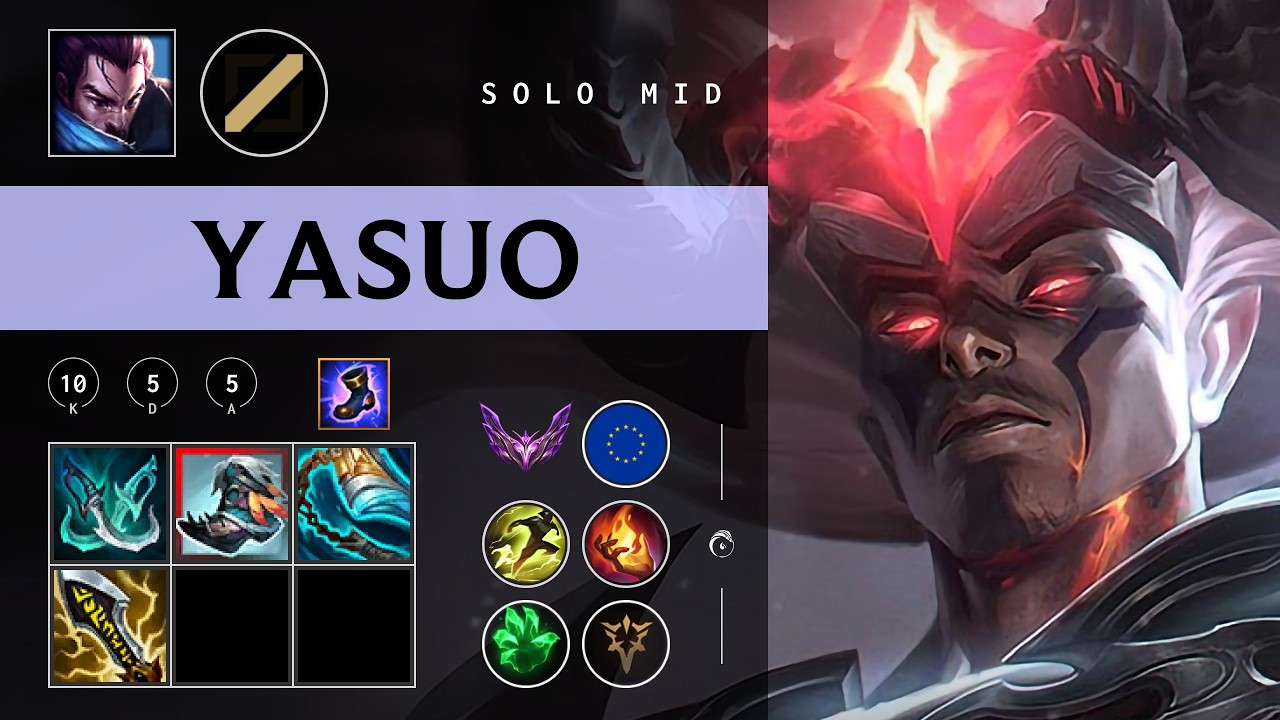 Yasuo Mid vs Aurora - EUW Master Patch 26.05