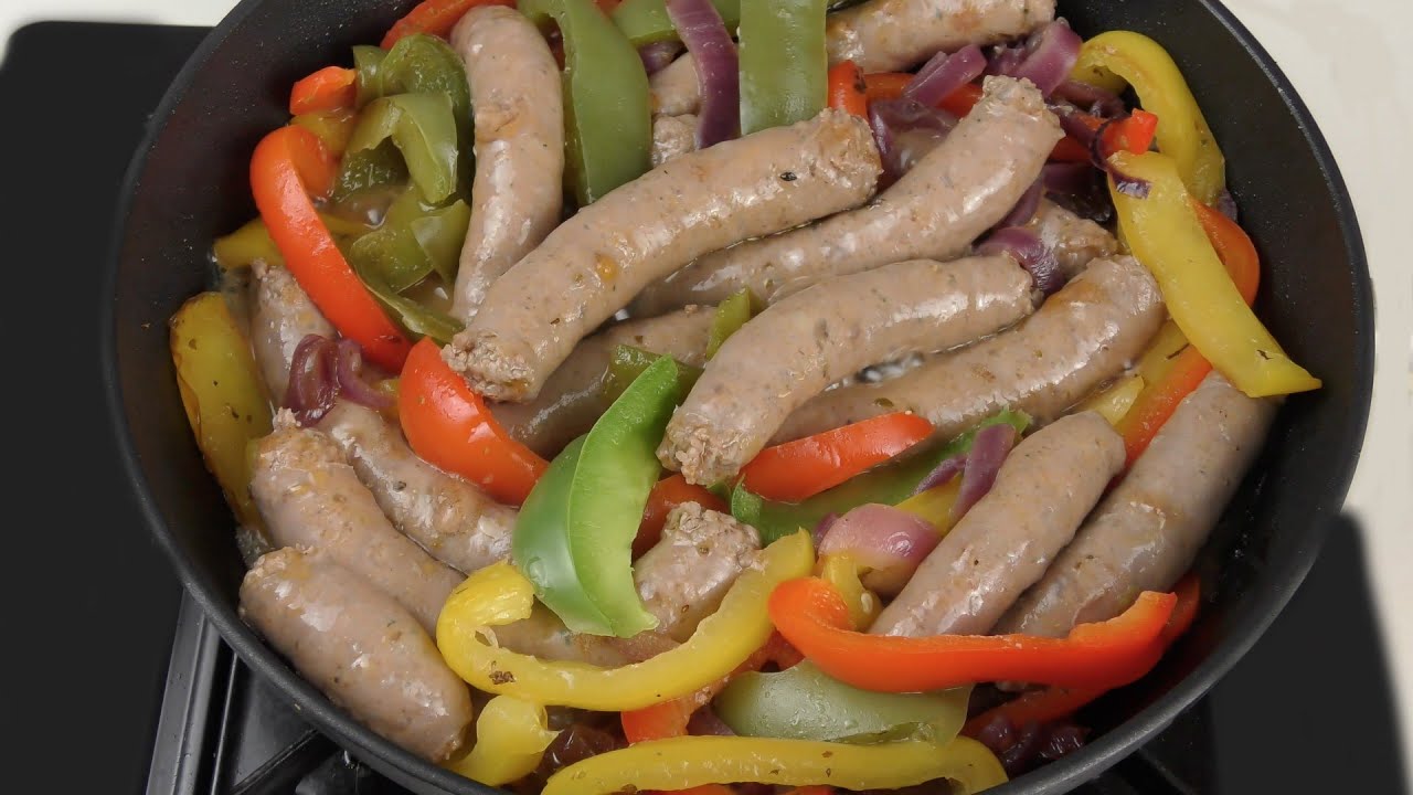 SALSICCIA E PEPERONI Secondo Piatto Facile, Veloce, Gustoso