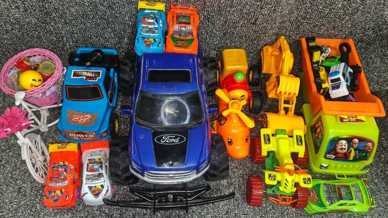 5:37 minutes of satisfying unboxing,  cool construction vehicles toys set video ASMR | Toy Review
