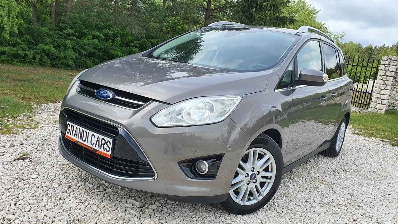 Ford Grand C-Max 2013 1.6 TDCi 116KM TITANIUM Prezentacja Samochodu Grandi Cars Auto Komis