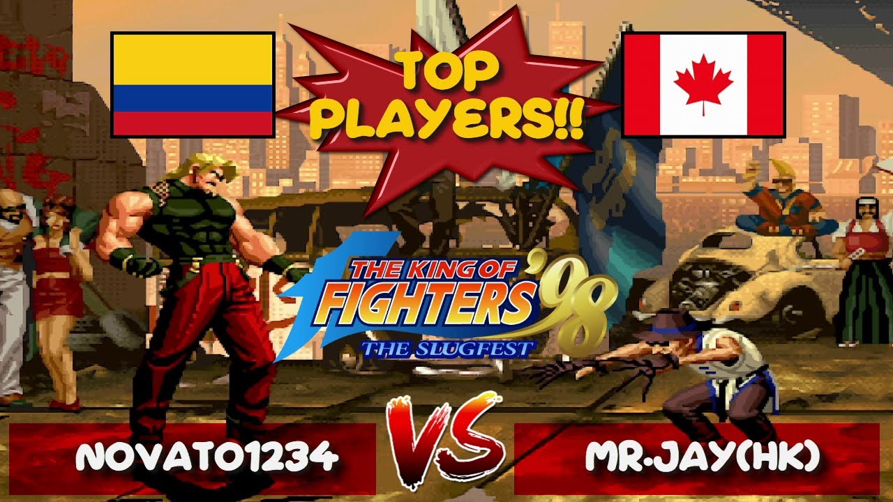 [TOP PLAYERS KOF 98 FT5] novato1234 (Col) vs Mr.Jay(HK) (Can) #kof98