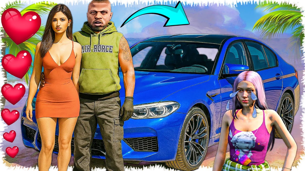 Джонни қызбен танысып машинасын алды 🚘Жасминнің көзіне шөп салды 🌿 (GTA V)