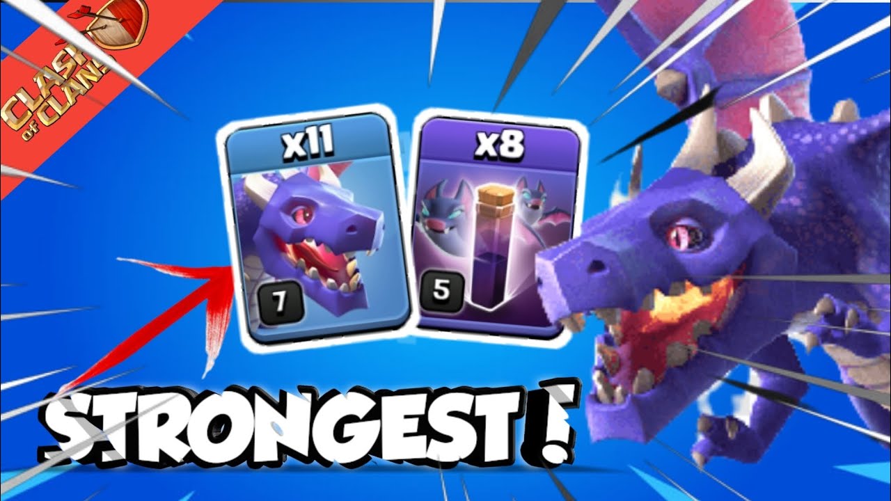 How to use DragBat attack startegy in th12 ।। th12 best attack startegy ( Clash of Clans )