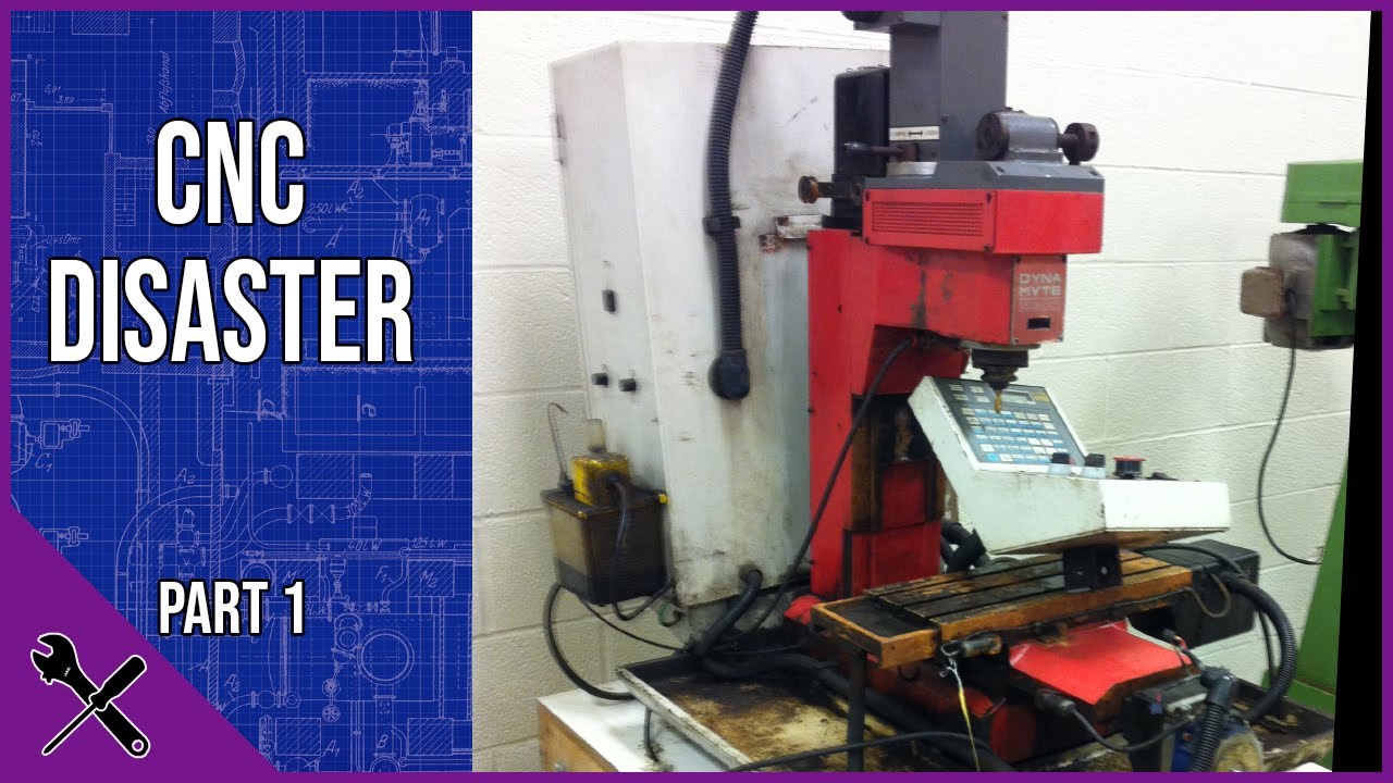 Dyna Myte DM2800 CNC restoration/ Dyna Mechatronics repair - Part #001