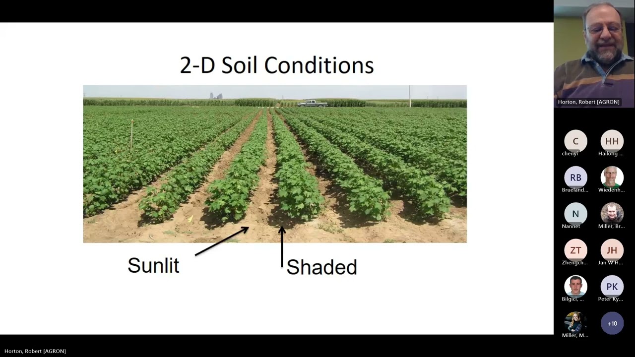 Soil Science Seminar 2024 - Bob Horton