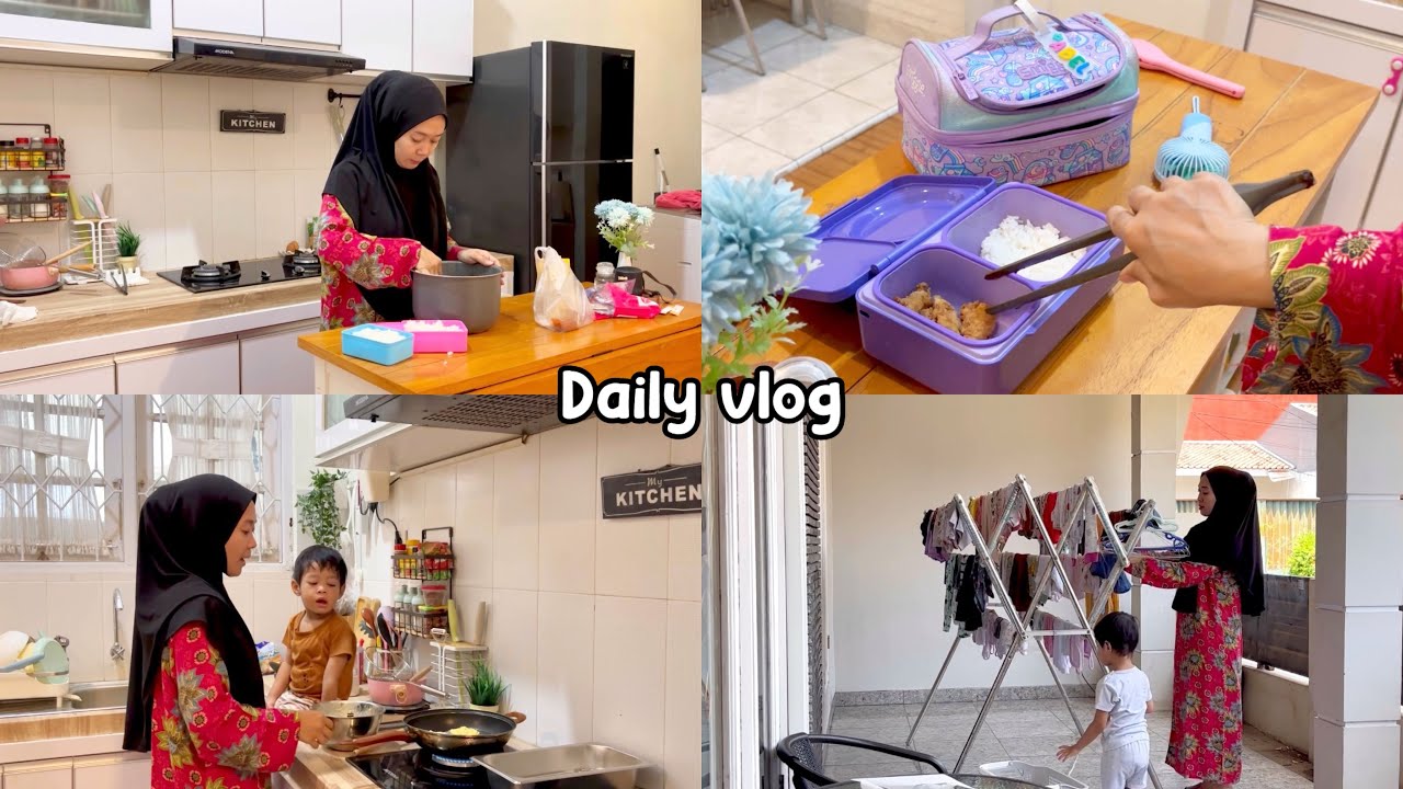Rutinitas Bareng Bocil Dirumah Dari Pagi Sampain Siang Hari
