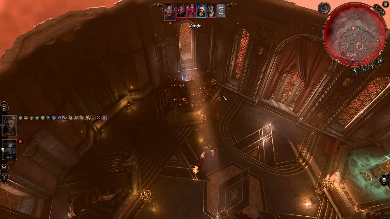 3.1 Cleric Eldritch Blaster VS Raphael (stay in boss area), solo no consumables, Honour Mode
