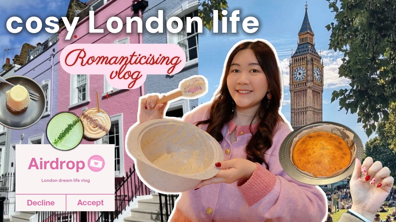 Living London to the Fullest 🇬🇧 cosy baking, hackney market & wellness routines 🧘&zwj;♀️💕