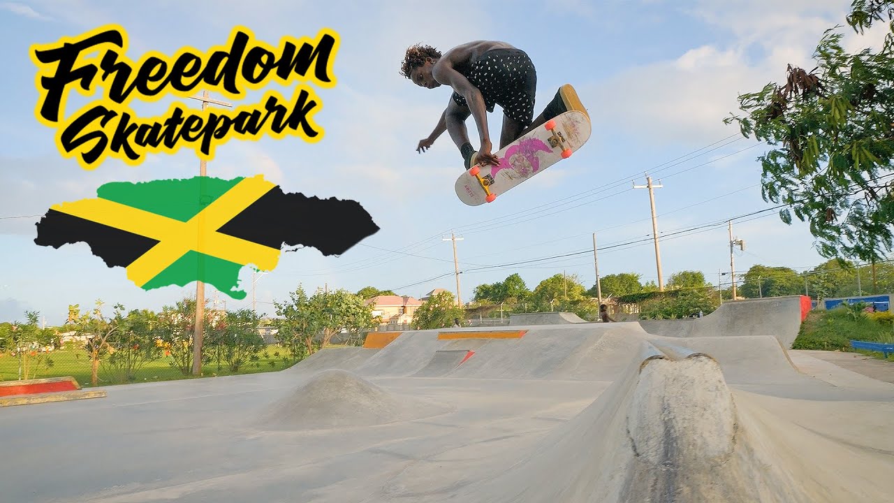 Skateboarding is Thriving in Jamaica! Freedom Skatepark 🇯🇲